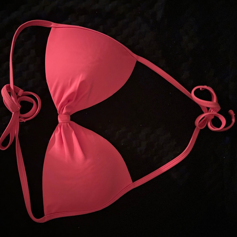 Vibrant Pink Bikini Top